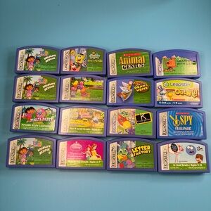 LeapFrog Leapster Learning Game Cartridges LOT of 16